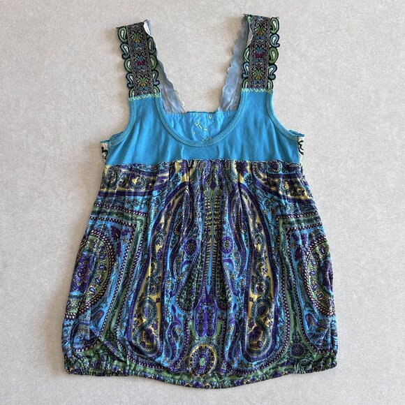 Free People Banded Border Tank ASO Alex Russo - Picture 7 of 12